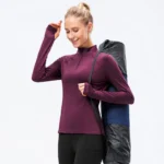 Thermal Long-Sleeve Yoga Top