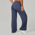 Moisture-Wicking Straight-Leg Yoga Pants