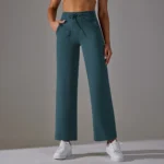 Loose Fit Wide Leg Flare Pants