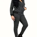Plus-Size Hooded Comfort Set