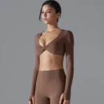 Long-Sleeve High-Impact Sports Bra