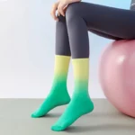 Color Gradient Yoga Socks