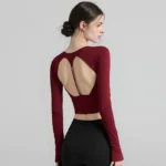 Sexy Hollow Back Yoga Top
