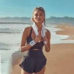 Women’s Cross-Back Yoga Set